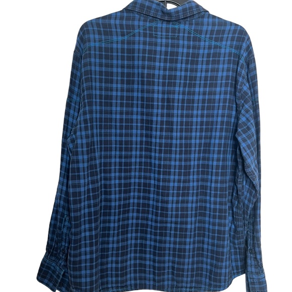 Columbia Men’s Flannel Shirt Size Large - Picture 2 of 8